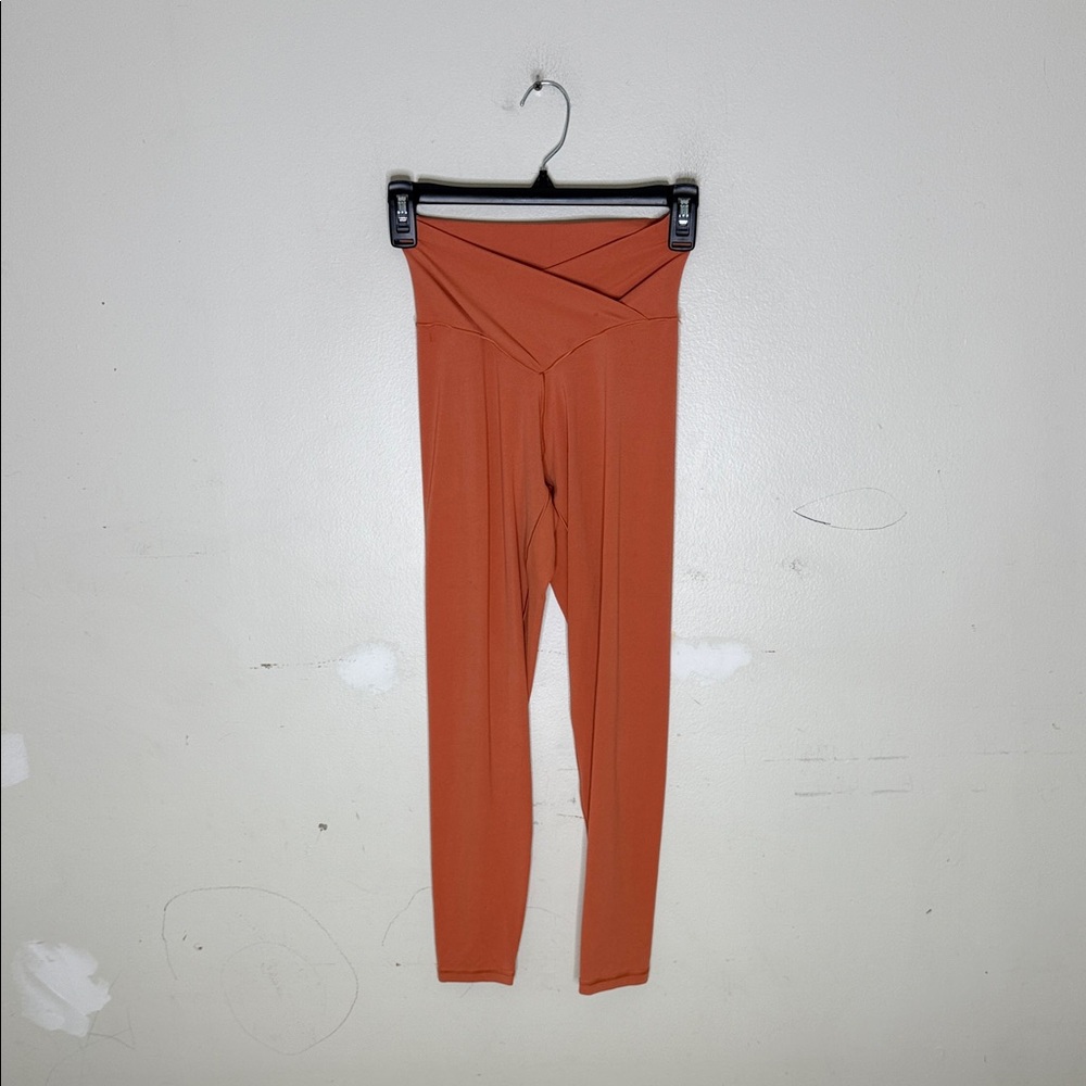 Offline by Aerie Tangerine Orange High-Waisted Leggings Size Small